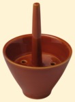 Чаша MYA Лепесток (коричневая, внешняя, Mozza)